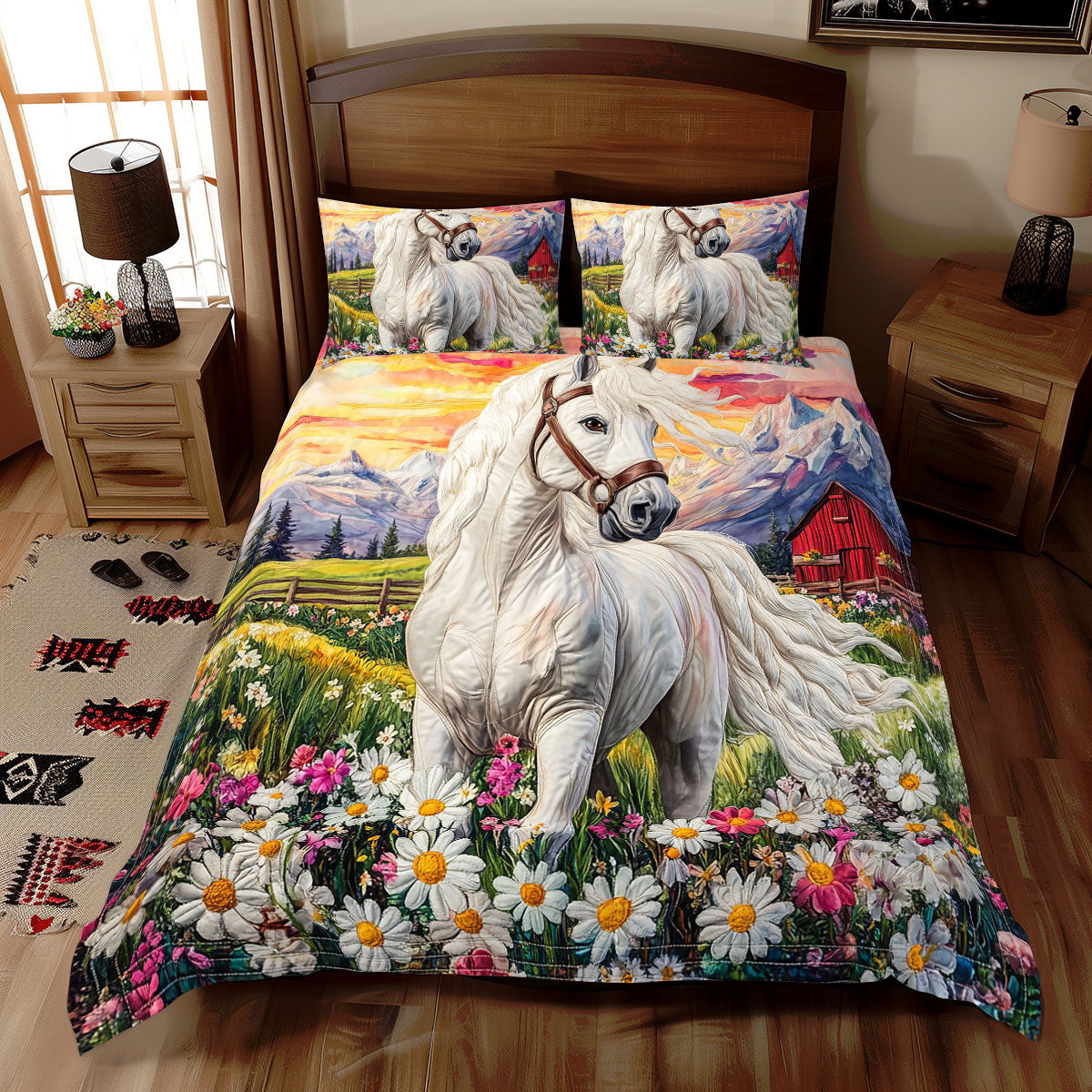 Majestic Horse WX1312088CL  Duvet Cover Set