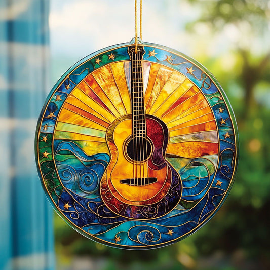 Guitar WY2202160CL Suncatcher