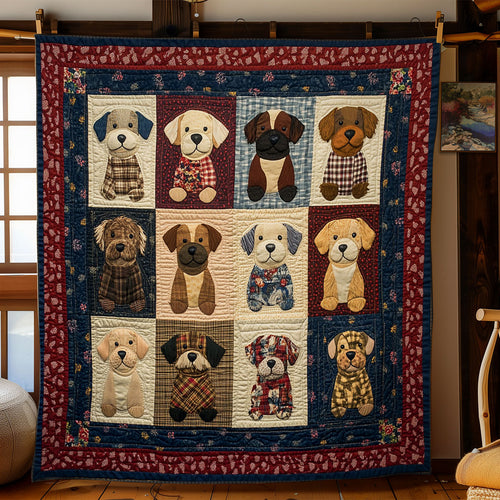 Puppy WY1502045CL Quilt