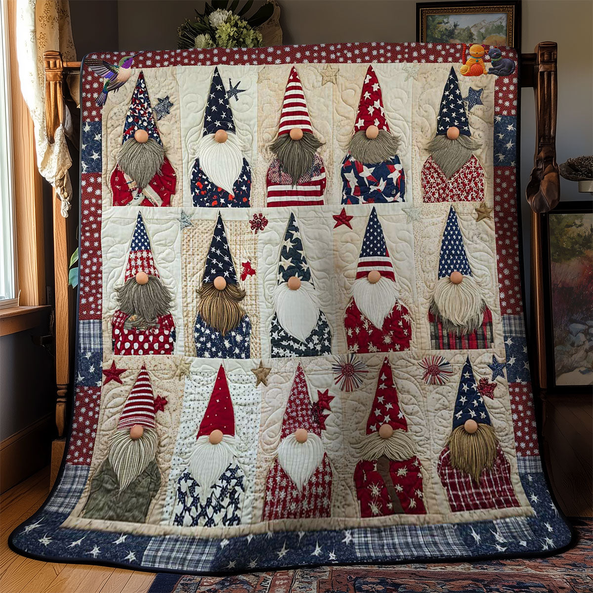 American Star Gnome WN0412085CL Quilt