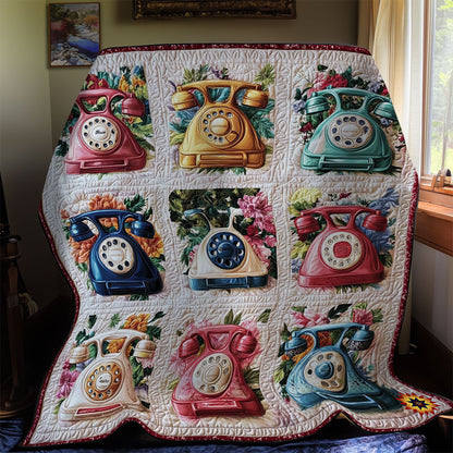 Vintage Telephone WY1112023CL Quilt