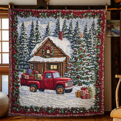 Red Truck Cheer WN0611033CL Quilt