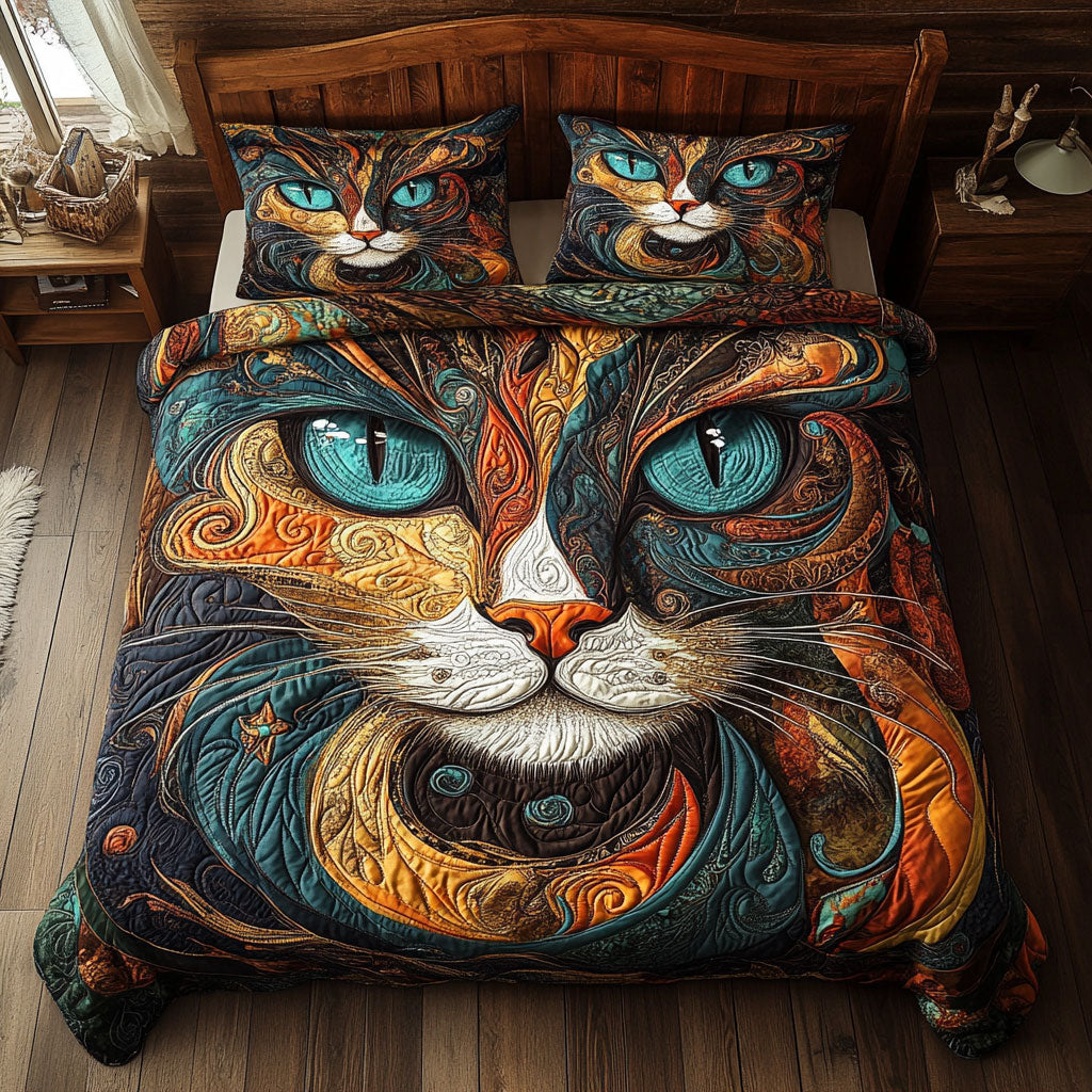 Mystic Feline Dreams YR2701040CL Duvet Cover Set
