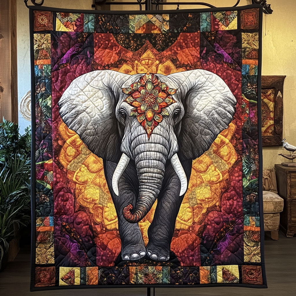 Savannah Elephant Majesty WT3009006CL Quilt