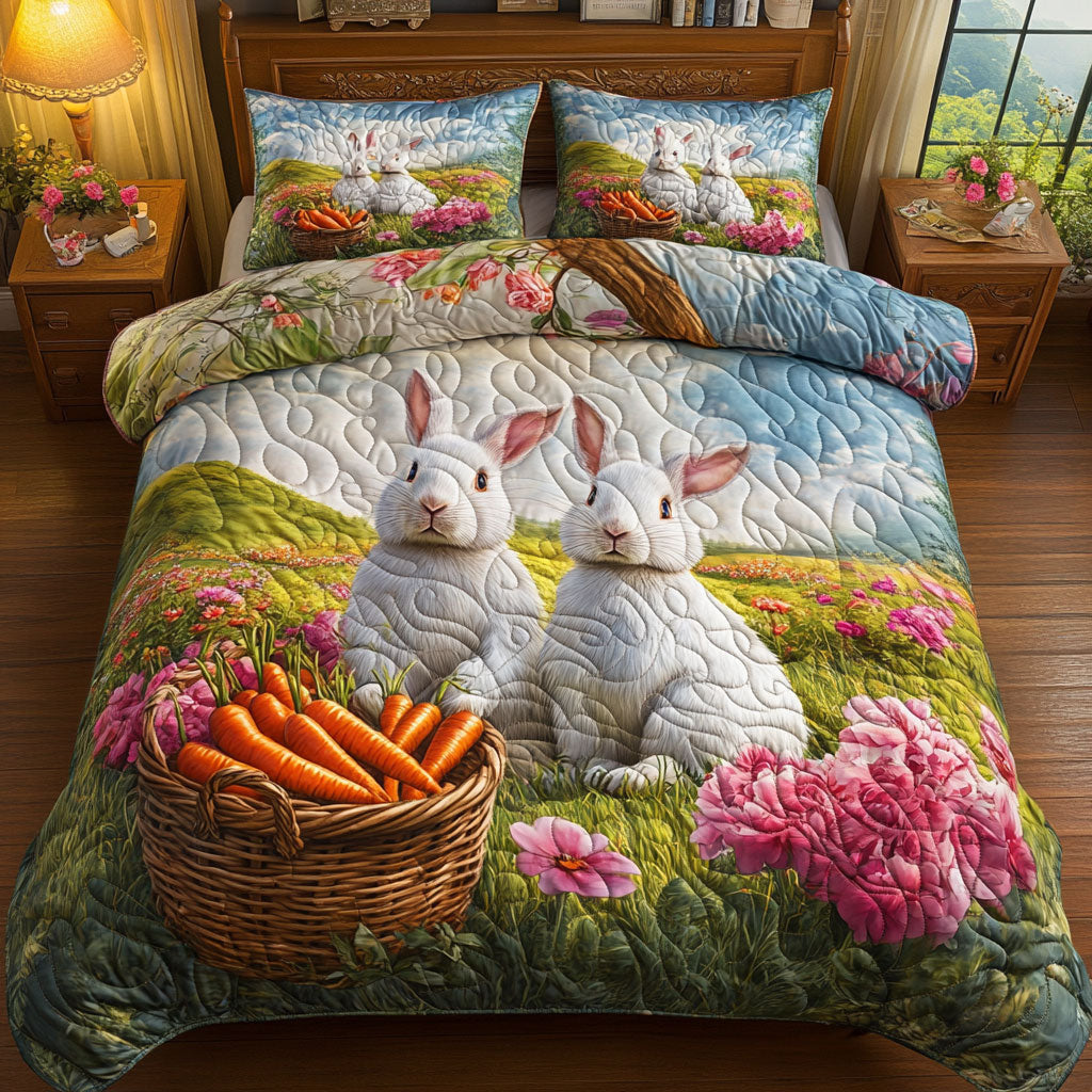 White Rabbit Flower WT2702014CL Duvet Cover Set
