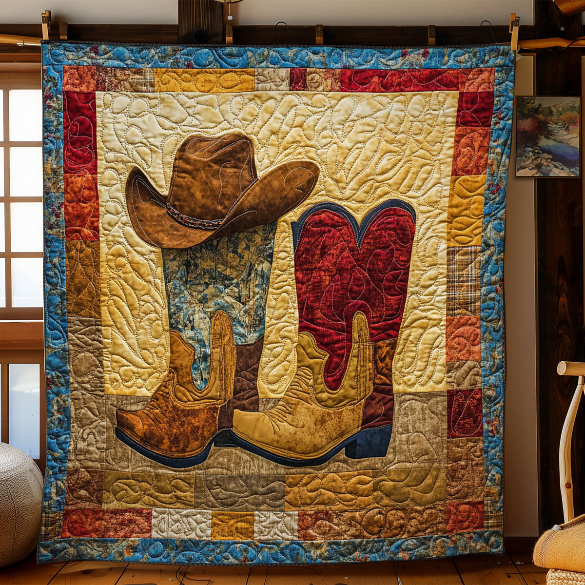 Majestic Cowboy WY1502039CL Quilt