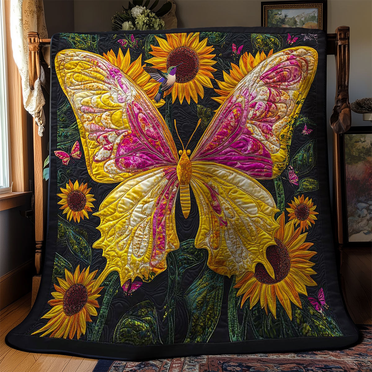 Radiant Butterfly WN1912029CL Quilt