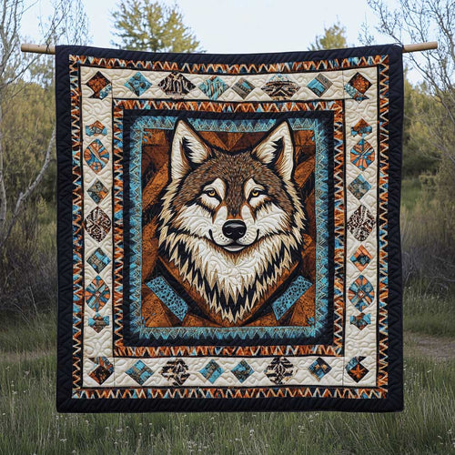 Husky Wolf Shadow WN2809036CL Quilt