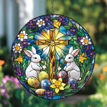 Garden Rabbit WN0402019CL Suncatcher