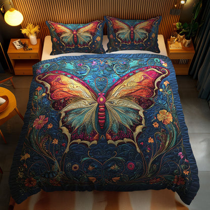 Mystic Butterfly Garden WN1612043CL Duvet Cover Set