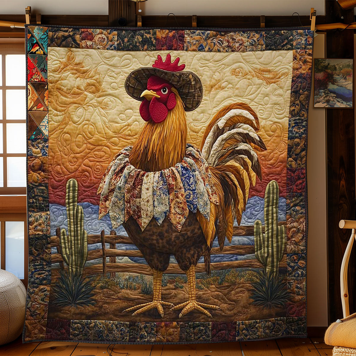Prairie Chicken Dreams WN1812024CL Quilt
