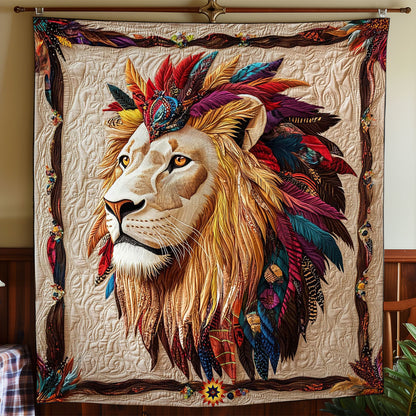 Feather Lion WY2811029CL Quilt