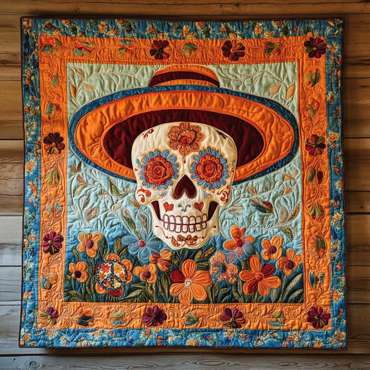 Whimsical Skull WN2210032CL Quilt