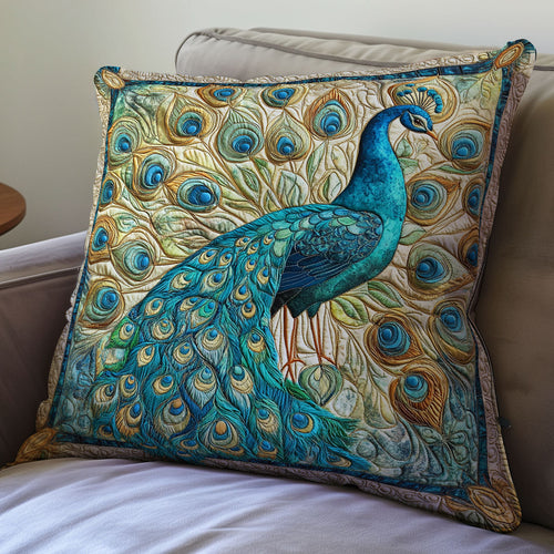 Royal Peacock WX2312129CL Quilt Pillow Case