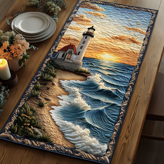 Lighthouse CW1705205CL Quilted Table Runner