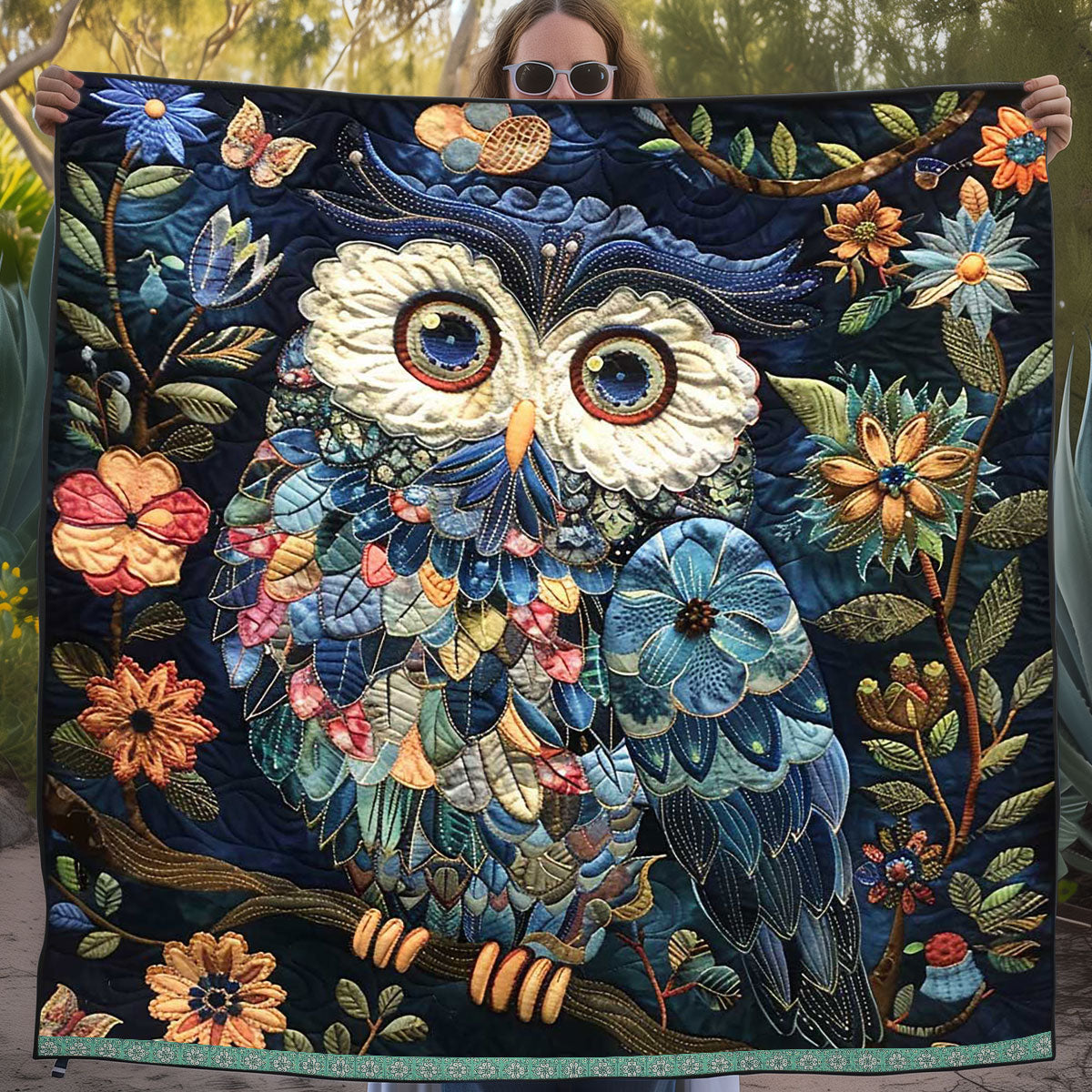 Enchanting Owl WJ1309007CL Quilt