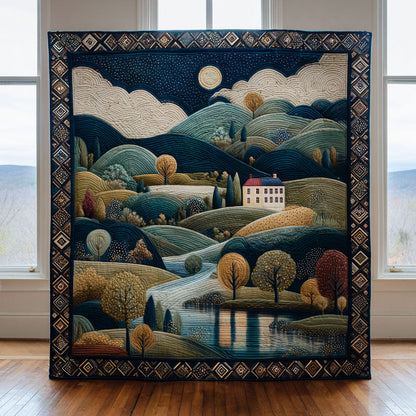 Moonlit Hills Symphony CW1208040CL Quilt