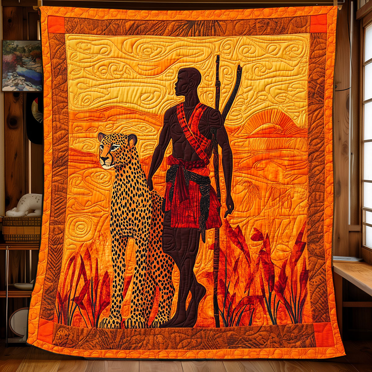 African Hunter XB2803010CL Quilt