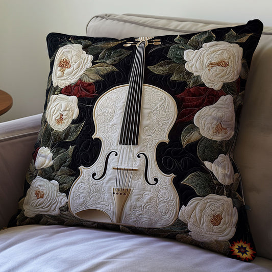 White Violin WY0412082CL Quilt Pillow Case