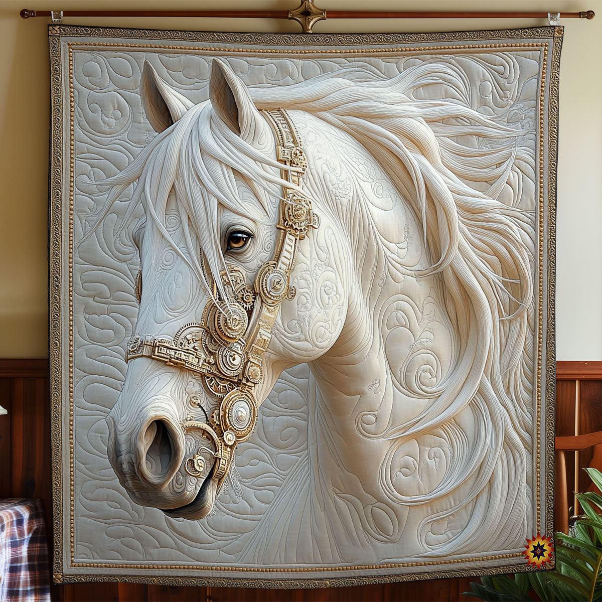 Mechanical Details White Horse WY1311048CL Quilt