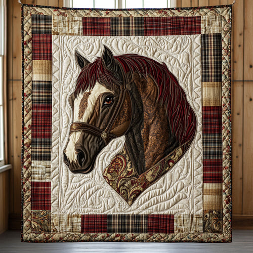Horse Gaze CP1908032CL Quilt