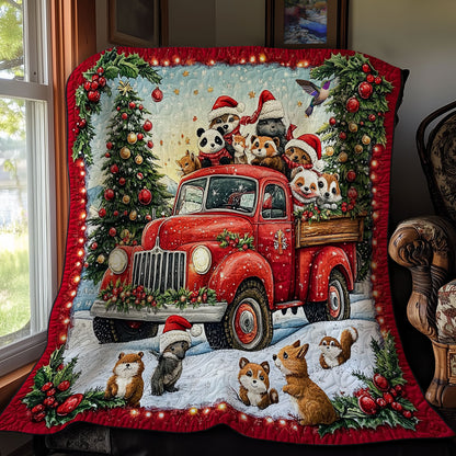 Christmas In The Farm WY1311018CL Quilt