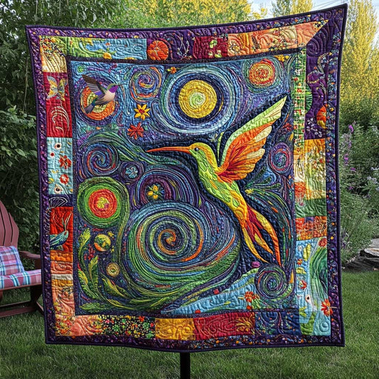 Hummingbird's Midnight Magic WN0810013CL Quilt