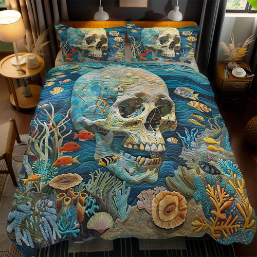 Ocean Skull WN2110101CL Duvet Cover Set