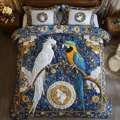 Glorious Couple Parrot WY2001024CL Duvet Cover Set