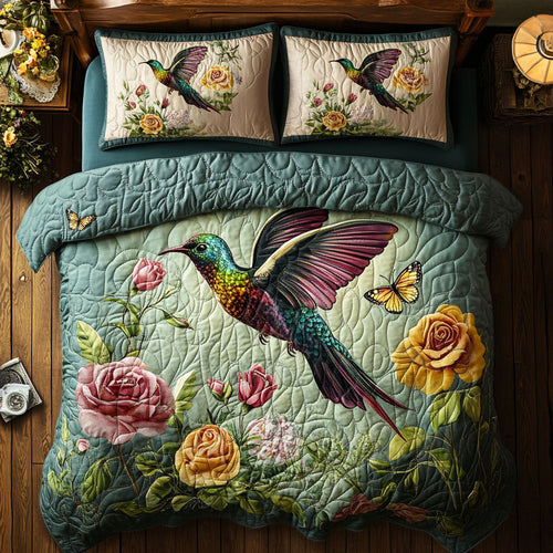 Hummingbird Flower WT2402002CL Duvet Cover Set