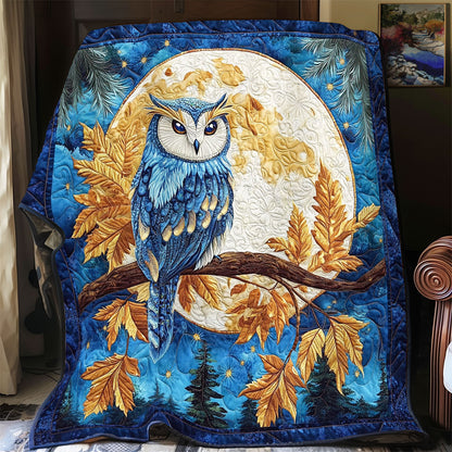 Owl In Night WY0202046CL Quilt