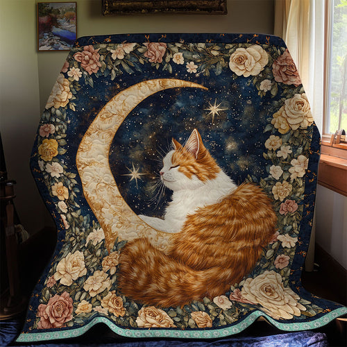 Cat Sleeping Moon WT0702004CL Quilt
