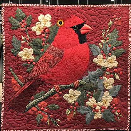 Gorgeous Cardinal WU0411029CL Quilt
