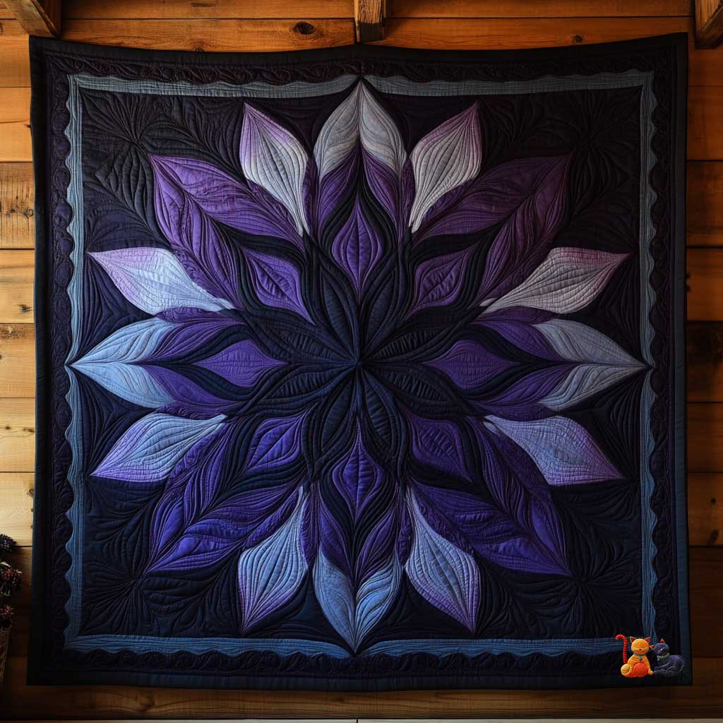 Radiant Flower Oasis WN0810091CL Quilt