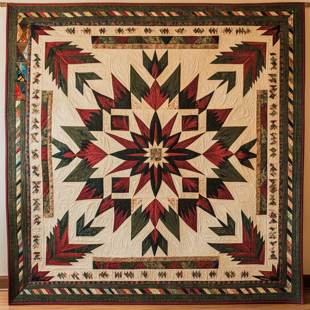 Native American Starburst WN0511038CL Quilt