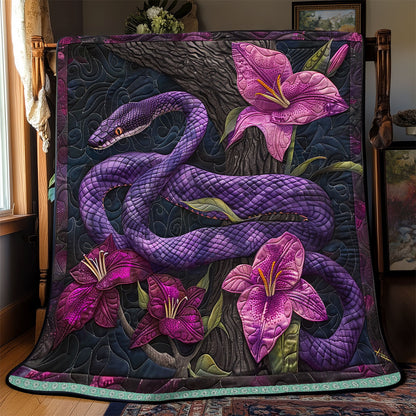 Violet Lily Venom WP0609043CL Quilt