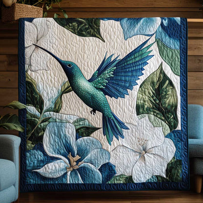 Hummingbird Azure WN2609055CL Quilt