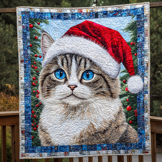 Cat Christmas WT2809008CL Quilt