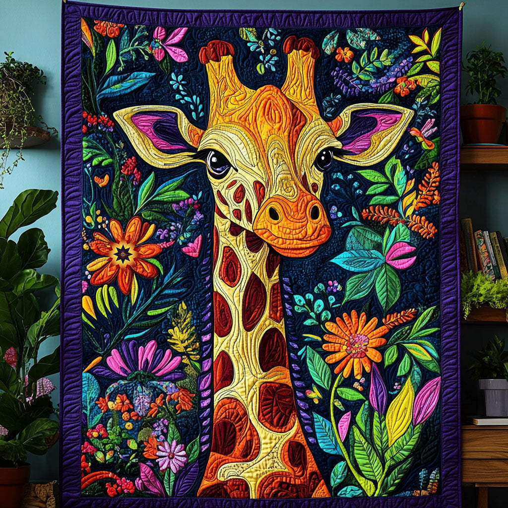 Happy Giraffe WX0711024CL Quilt
