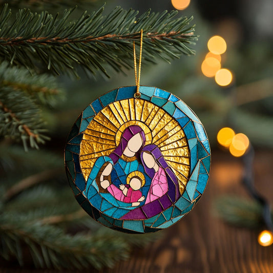 Christian Holy Light WN1610027CL Christmas Ornament