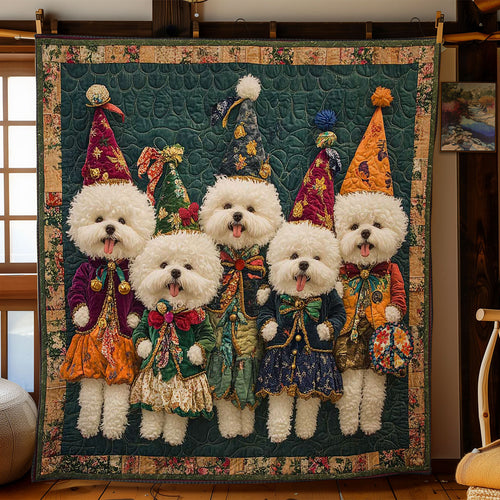 Bichon Frise Party WN0711089CL Quilt