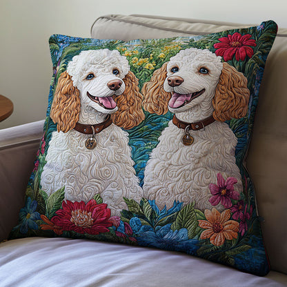 Couple Dog WY0312108CL Quilt Pillow Case