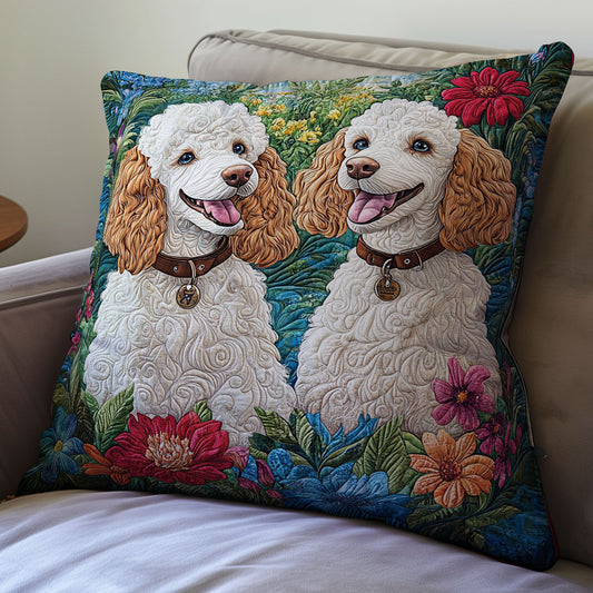 Couple Dog WY0312108CL Quilt Pillow Case