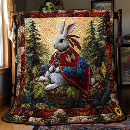 Native American Rabbit WY1112016CL Quilt