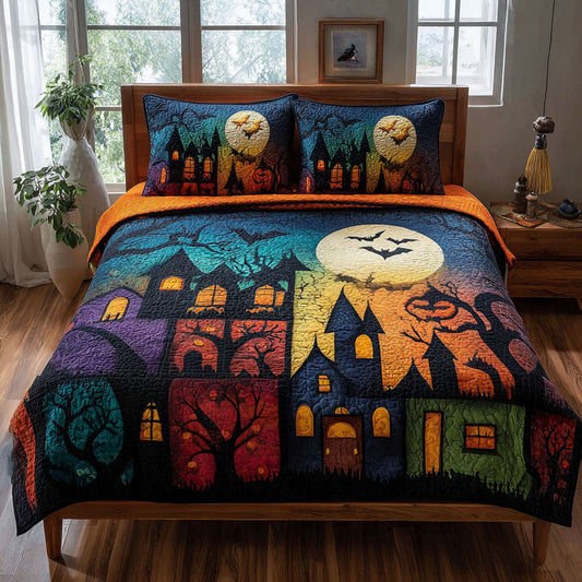 Spooky Town Light CW2008019CL Duvet Cover Set