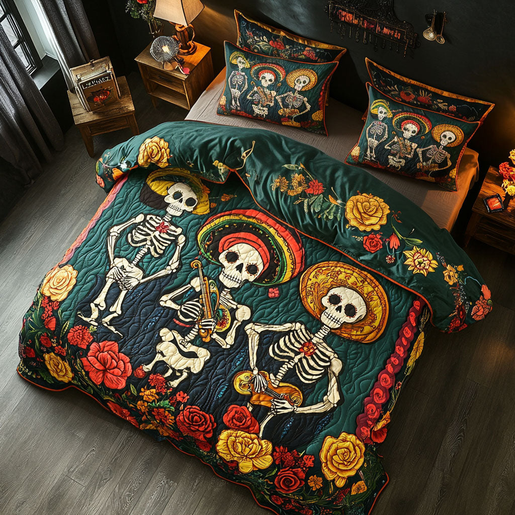 Día De Los Muertos WU2201042CL Duvet Cover Set