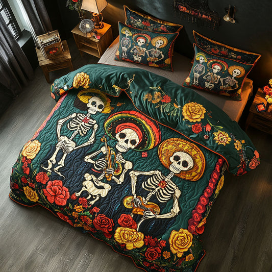 Día De Los Muertos WU2201042CL Duvet Cover Set