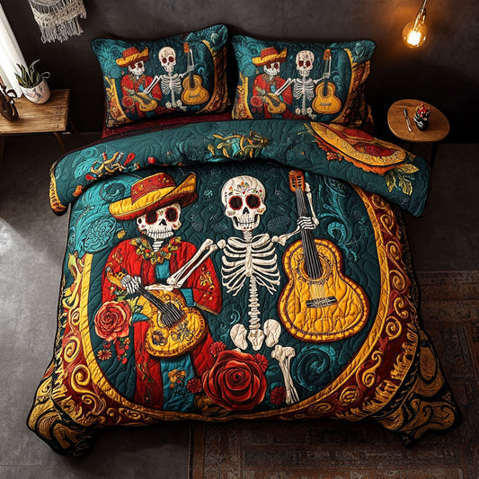 Día De Los Muertos WU2201043CL Duvet Cover Set