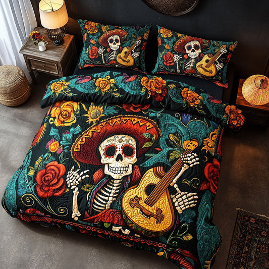 Día De Los Muertos WU2201044CL Duvet Cover Set