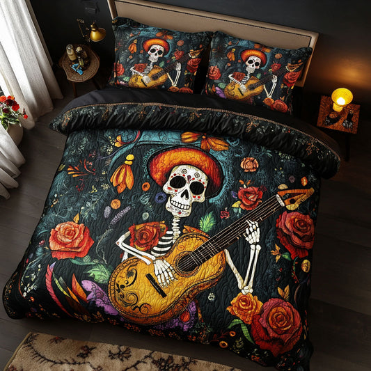 Día De Los Muertos WU2201045CL Duvet Cover Set